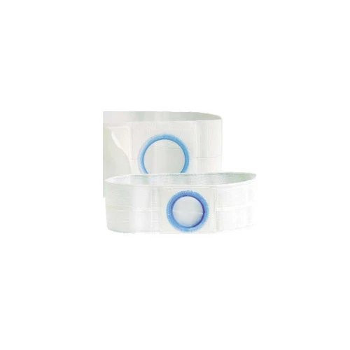 Nu-Hope - Nu-Form - 6341P-Q - Support Belt Prolapse 2 - 7/8" X 3 - 3/8" Opening 1 - 1/2" From Bottom, 7" Wide, 32" - 35" Waist, Medium, Regular Elastic, Left Sided Stoma.