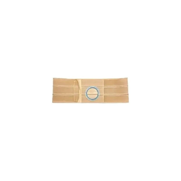 Nu-Hope - Flat Panel - Bg-6703-I - Original Beige Support Belt 2 - 5/8" Opening 1" From Bottom 6" Wide, 41" - 46" Waist, X - Large, Cool Comfort Ventilated Elastic, Left Sided Stoma.