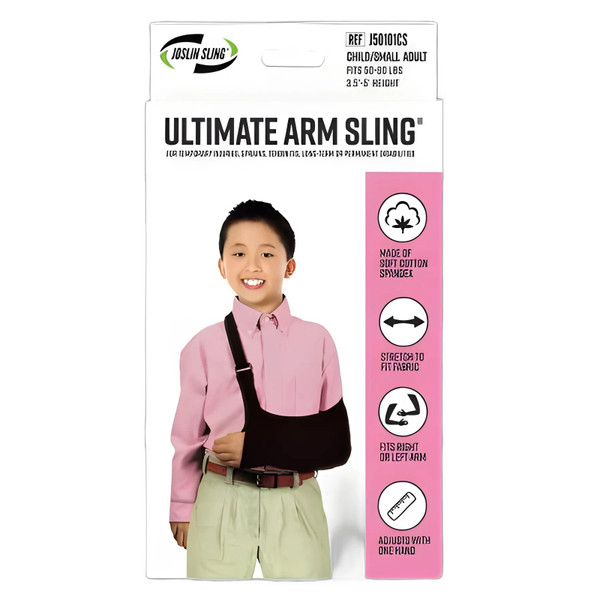 Brownmed - Ultimate Arm Sling - J50101Zl - D - Ring / Hook And Loop Strap Closure Child Adult