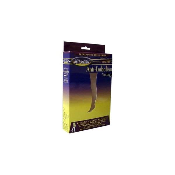 Djo Djorthopedics - Bell-Horn - Bh11200L - Anti - Embolism Stocking Knee High Large / Regular White Closed Toe