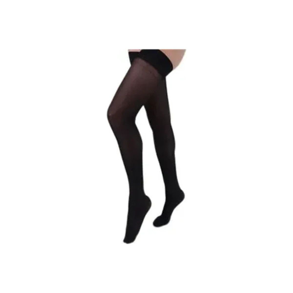 Carolon - 211504 - Stocking, Thigh Hi 20 - 30Mmhg Blk Sze