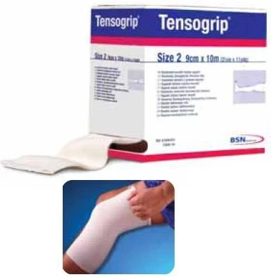 Bsn Medical - Tensogrip - 7585 - Elastic Tubular Support Bandage 4 - 1/2 Inch X 11 Yard Medium Arm / Small Ankle Pull On White Nonsterile Size G Standard Compression
