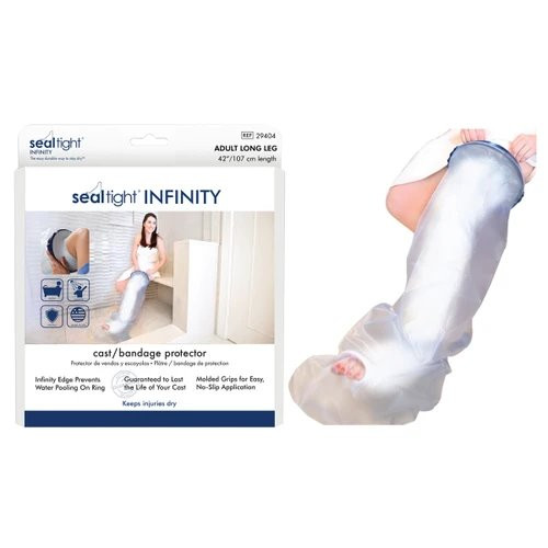 Brownmed - Seal-Tight - 20323 - Sports Cast Protector, Adult Long Leg, 40", Tpe Vinyl, Latex - Free