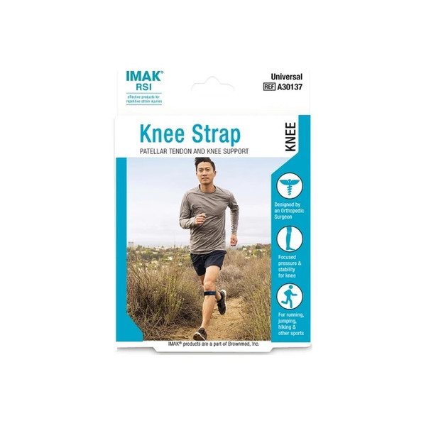 Brownmed - Imak - A30137 - Knee Strap Red, Universal.