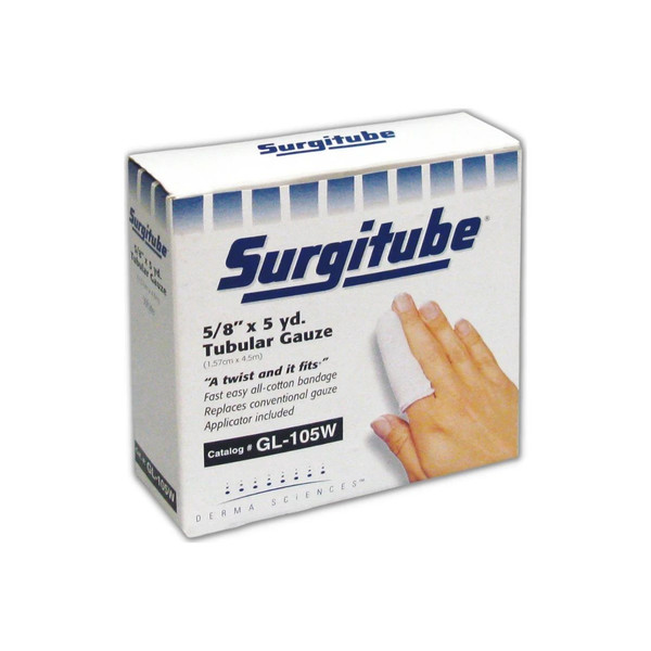 Gentell - Surgigrip - Gl-B10 - Tubular Elastic Support Bandage 2 - 1/2" X 11 Yds., Latex - Free, For Small Hands And Limbs