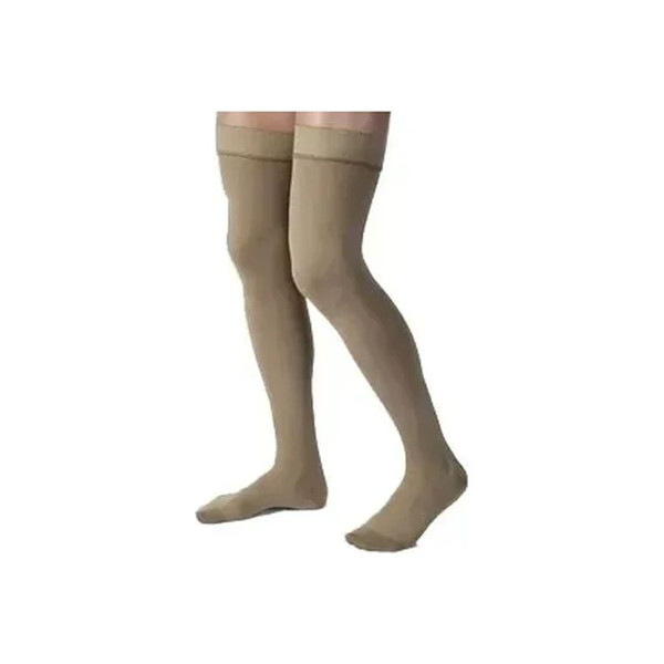 Sigvaris - 503Wl4Or - Natural Rubber Thigh - High Stockings With Waist Attachment