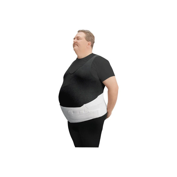 Cardinal Health - 0180 Whi +2 - Leader Bariatric Back/Abdominal Support, White