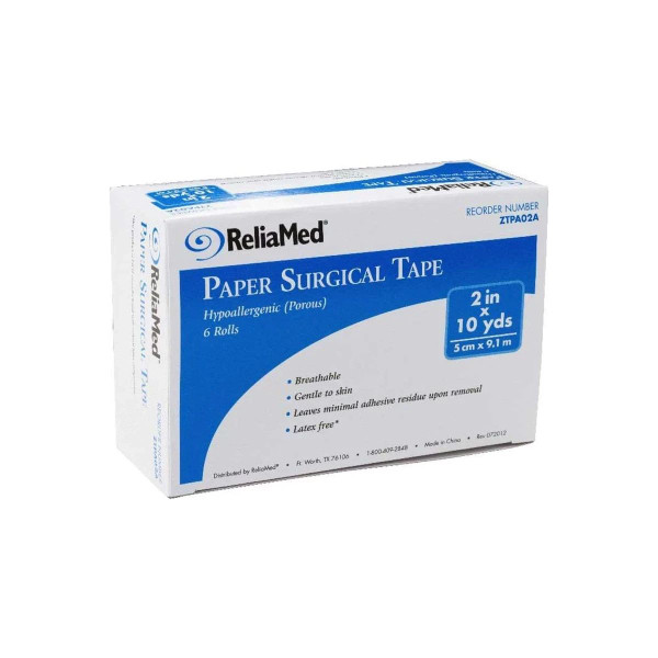 Cardinal Health - Reliamed - Pa02At - Med - Essentials Paper Tape 2" X 10 Yds., Tan