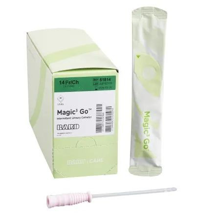 Bard Rochester - Magic3 Go - 51814 - Catheter Intermittent Urinary magic3Go 14Fr