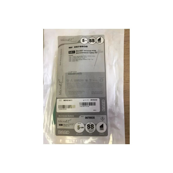 Bd Becton Dickinson - Microez - 0688935 - Introducer Kit, Micro Sfty Ptfe Univ 3.5Fr