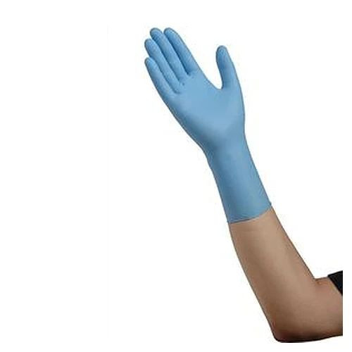 Cardinal Health - N8854Xpb - Exam Glove X - Large Nonsterile Nitrile Extended Cuff Length Smooth Blue Chemo Tested
