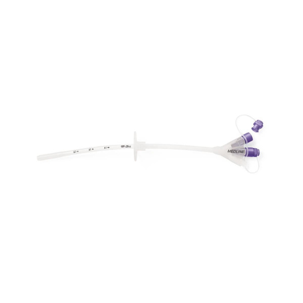 Medline - Enfit70318 - 3 Port Gastrostomy Tube With Enfit Connector 18 Fr 9 - 1/2 Inch Silicone