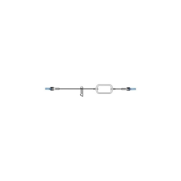 Mckesson - Ms116 - Iv Extension Set Mini Bore 60 Inch Tubing With Filter Sterile