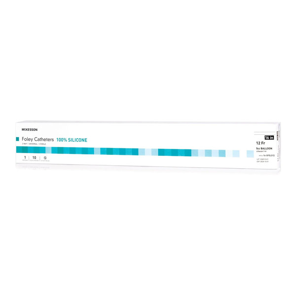 Mckesson - 16-Sfol512 - Catheter, Foley Strt Tip 100% Sil 12Fr 5Cc