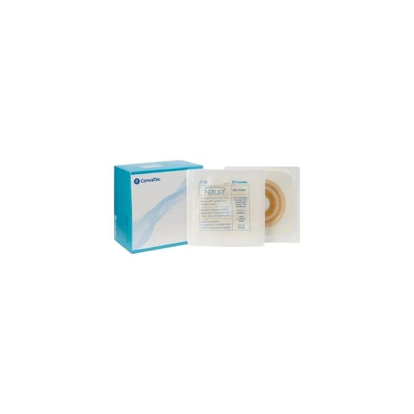 Convatec - Sur-Fit Natura - 411804 - Durahesive Ostomy Barrier Moldable Extended Wear Hydrocolloid Tape 57 Mm Flange System 1 - 1/4 To 3/4 Inch Opening