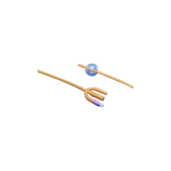 Cardinal Health - Dover - 665209Ic - Ic Foley Catheter 3 - Way Standard Tip 30 Cc Balloon 20 Fr Silver Hydrogel Coated Silicone