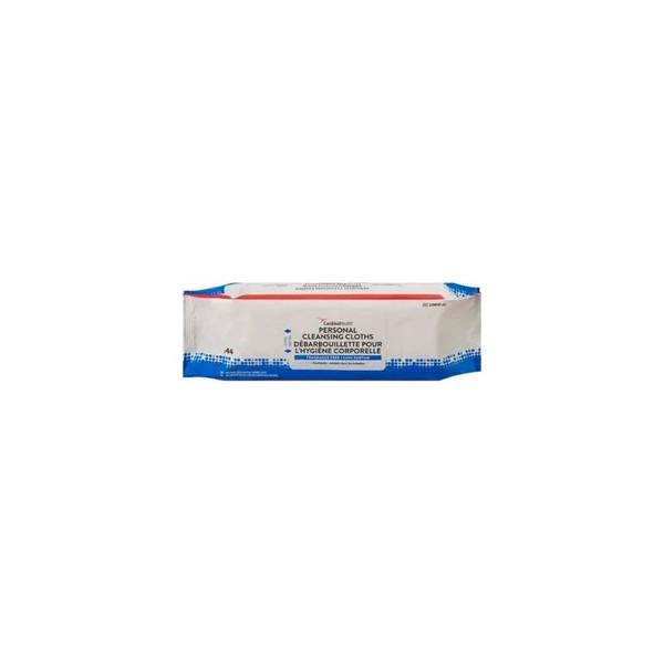 Cardinal Health - Wings - 2Awuf-42 - Flushable Rinse - Free Personal Wipe Soft Pack Unscented 44 Count