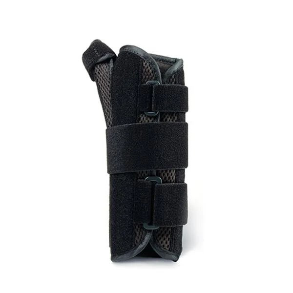 Bsn Medical - 7349634 - Actimove Manus Forte Plus Wrist Brace With Abducted Thumb Aluminum Alloy / Elastane Polyamid Polyester Polyurethan Polyvinylchloride Left Hand Black Small Medium