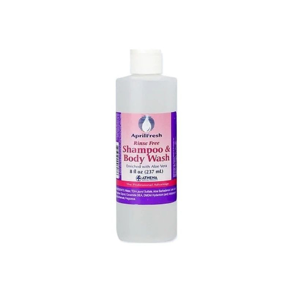 Mac Medical - Aprilfresh - 002808 - 2808 - Rinse - Free Shampoo And Body Wash 8 Oz Flip Top Bottle April Fresh Scent