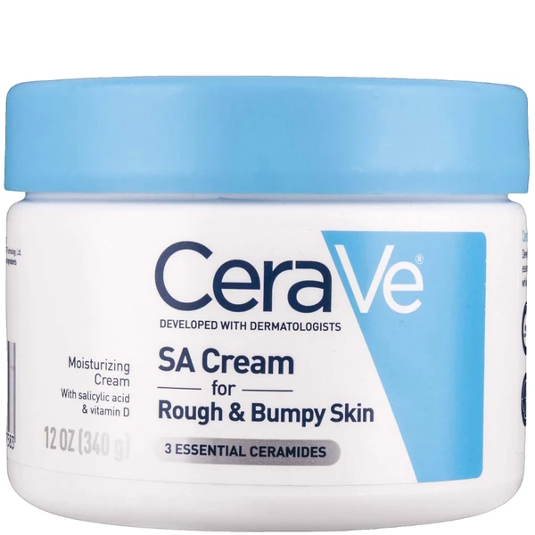 Loreal - Cerave - 60600053758 - Sa Cream For Rough And Bumpy Skin Hand Body Moisturizer 12 Oz Jar Unscented