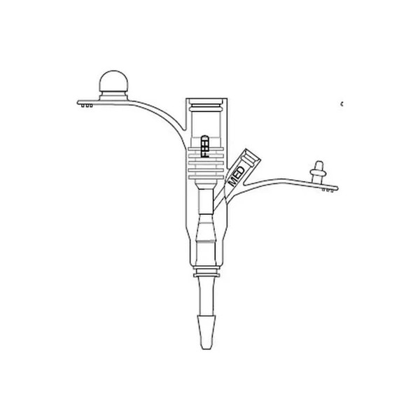 Avanos Medical - Mic - 0135-24 - Universal Feeding Adapter Fr.
