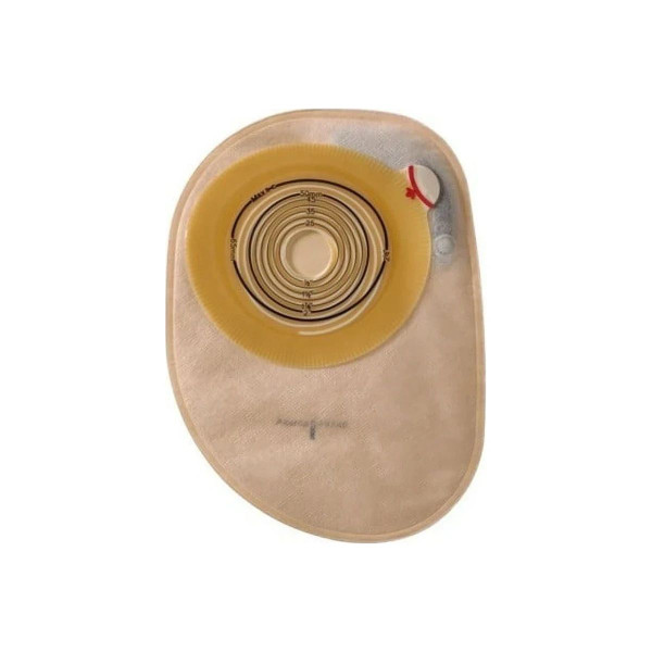 Coloplast - Assura - 14445 - Ostomy Pouch One - Piece System 8 - 1/2 Inch Length Maxi 3/4 To 1 - Stoma Closed End Convex Light Trim Fit