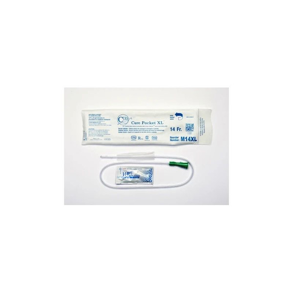 Convatec - Cure Medical - M14Xl - Urethral Catheter Straight Tip Uncoated Pvc 14 Fr 25 Inch