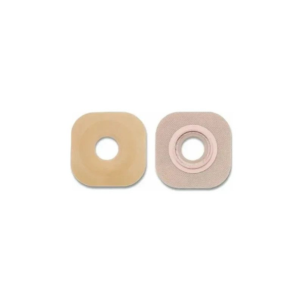 Hollister - New Image Flextend - 16103 - Ostomy Barrier Precut Extended Wear Without Tape 44 Mm Flange Green Code System Hydrocolloid 7/8 Inch Opening