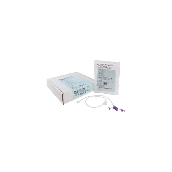 Applied Medical - Mini One - 8-2455 - Technology - Technologies - Right Angle Connector With Y - Port Adapter 24 Inch Purple