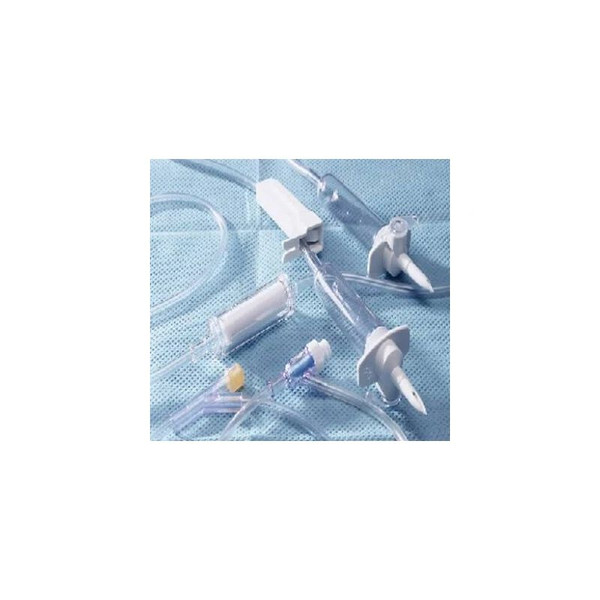 Kawasumi - Iv-025Y - Primary Administration Set Gravity 2 Ports 20 Drops / Ml Drip Rate 0.2 Micron Filter 92 Inch Tubing Solution