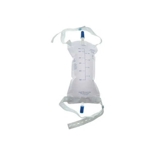Amsino - Amsure - As309N - International - Urinary Drain Bag Anti - Reflux Valve / Twist Sterile Fluid Path 900 Ml Vinyl