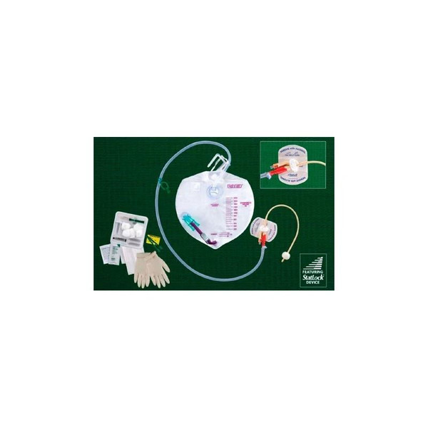 Bard Rochester - Surestep - A300316A - Tray Cath W/Drn Bg 16Fr