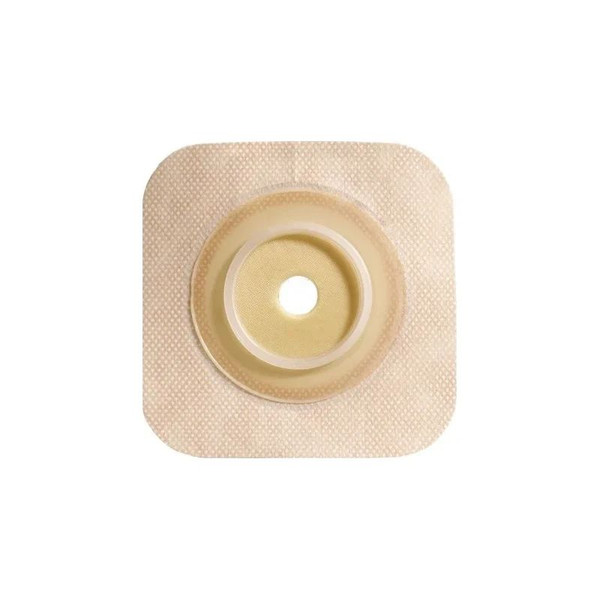 Convatec - Sur-Fit Natura - 401906 - Ostomy Barrier Trim To Standard Wear Stomahesive Without Tape 100 Mm Flange System Hydrocolloid 2 - 5/8 3 - 1/2 Inch Opening 6 X