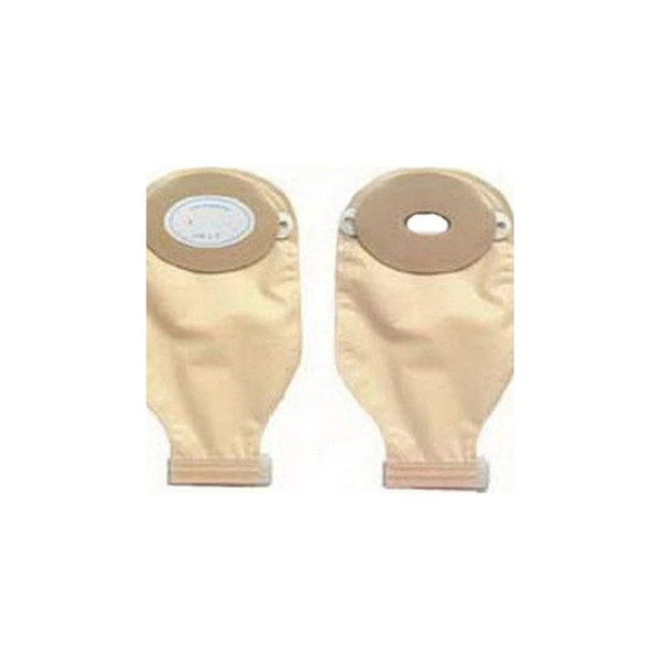 Nu-Hope - Nu-Flex - 40-7535r-Dc - 1-Piece Adult Roll-Up Drainable Pouch Pre-Cut Deep Convex Oval