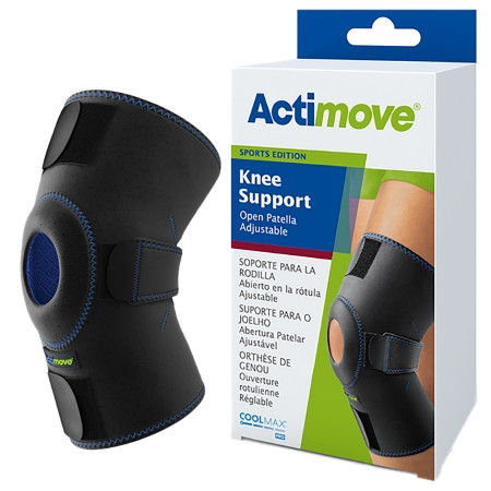 Bsn Medical - 7559310 - Knee Support, Actimove Open Patella Adj Blk Univ