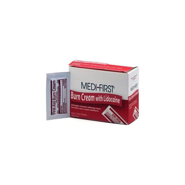 Medique Products - Medi-First - 26073 - Burn Relief Cream 0.9 Gram Individual Packet