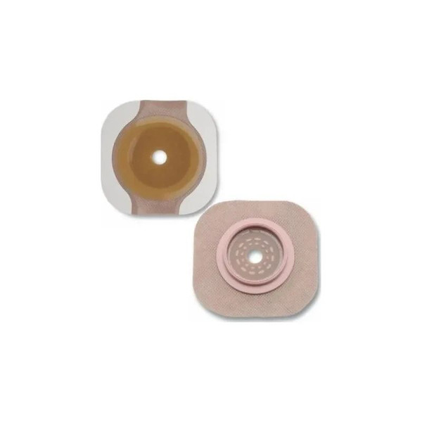 Hollister - New Image Flextend - 14602 - Ostomy Barrier Trim To Fit Extended Wear Adhesive Tape 44 Mm Flange Green Code System Hydrocolloid Up 1 - 1/4 Inch Opening