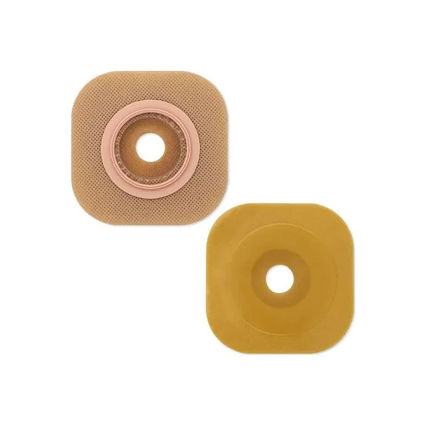 Hollister - New Image Flexwear - 14304 - Ostomy Barrier Precut Standard Wear Adhesive Tape 44 Mm Flange Green Code System Hydrocolloid 1 Inch Opening