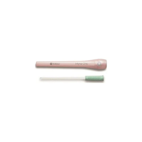 Hollister - Infyna Chic - 8114-30 - Urethral Catheter Straight Tip Hydrophilic Coated Pvc 14 Fr 5.5 Inch