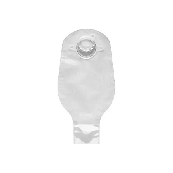 Convatec - Sur-Fit Natura - 411292 - Two - Piece Drainable Pouch With Filter, Sided Comfort Panel And Tail Clip 2 - 3/4" Flange, 10" L, Opaque, Moldable Technology Skin Barriers