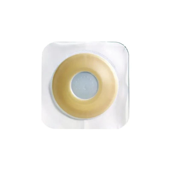 Convatec - Sur-Fit Natura - 413188 - Ostomy Barrier Precut Extended Wear Durahesive White Tape 57 Mm Flange System Hydrocolloid 2 Inch Opening 5 X