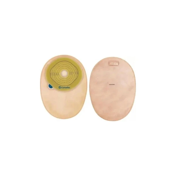 Convatec - Esteem+ - 416707 - Ostomy Pouch One-Piece System 8 Inch Length 1-3/16 Stoma Closed End Pre-Cut