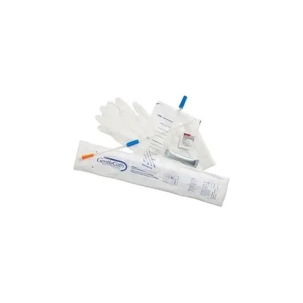 Convatec - Gentlecath - 501006 - Urinary Intermittent Catheter Uncoated Male Straight 18Fr 16"