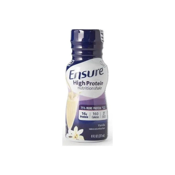 Abbott - Ensure - 64117 - Active High Protein For Muscle Health Vanilla, 8 Oz Bottle, Retail