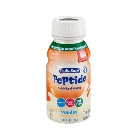 Abbott - Pediasure Peptide 1.0 Cal - 67407 - Pediatric Oral Supplement 8 Oz Bottle Liquid Malabsorption / Maldigestion