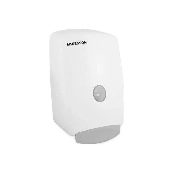 Mckesson - 53-2000 - Soap Dispenser White Plastic Manual Push Ml Wall Mount