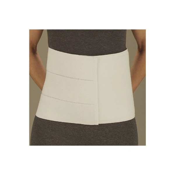 Deroyal - A133000 - Abdominal Binder Economy One Size Fits Most Hook And Loop Closure 27 To 48 Inch Waist Or Hip Circumference 10 Height Adult