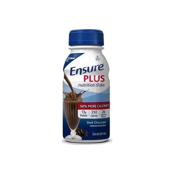 Abbott - Freestyle - 53809 - Nutrition Ensure Plus Dark Chocolate Retail 8 Oz Bottle