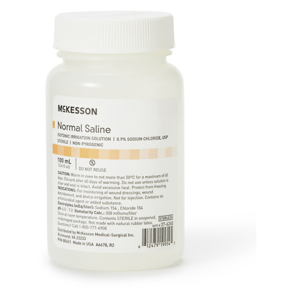 Mckesson - 376250 - Water, Irr Sol Str 100ml