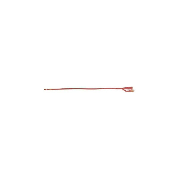 Bard Rochester - Bardex Lubricath - 0196L16 - Foley Catheter 2 - Way Council Tip 5 Cc Balloon 16 Fr Red Rubber